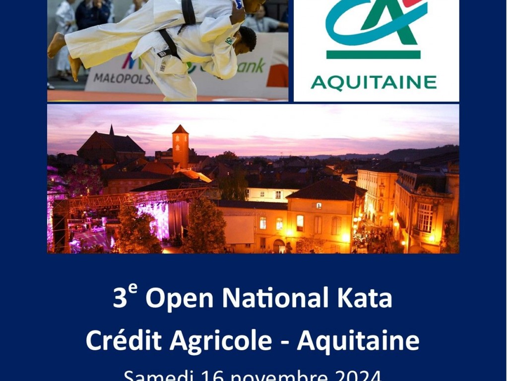 Image de l'actu '3e Open KATA NATIONA - Crédit Agricole AQUITAINE'